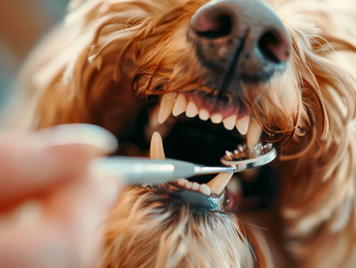 Méthodes pour détartrer les dents du chien