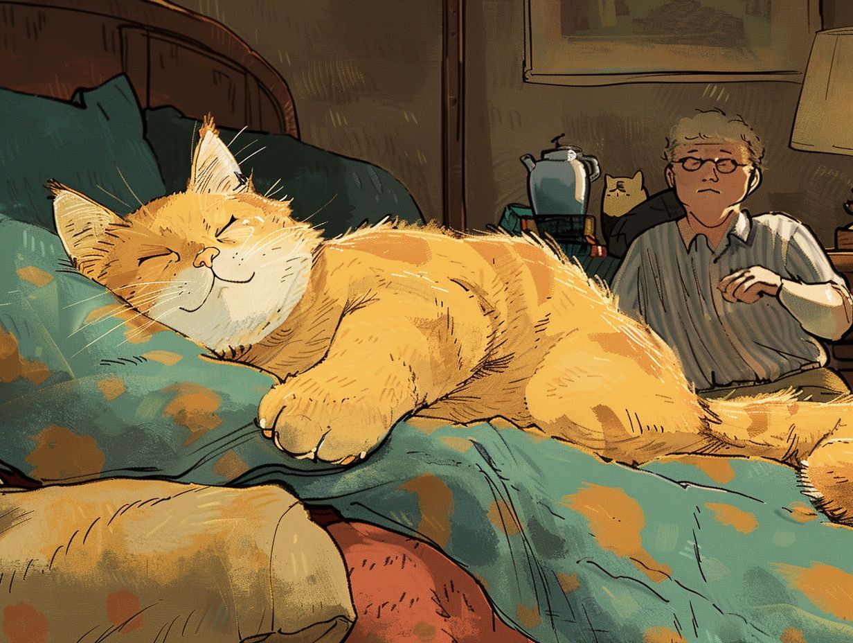 Fin de vie des soins pour les chats âgés