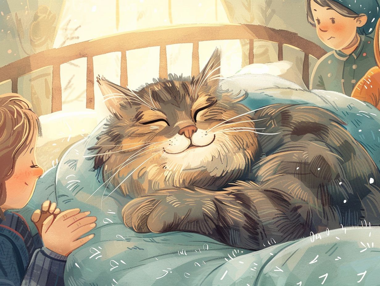 Signes de vieillissement chez les chats