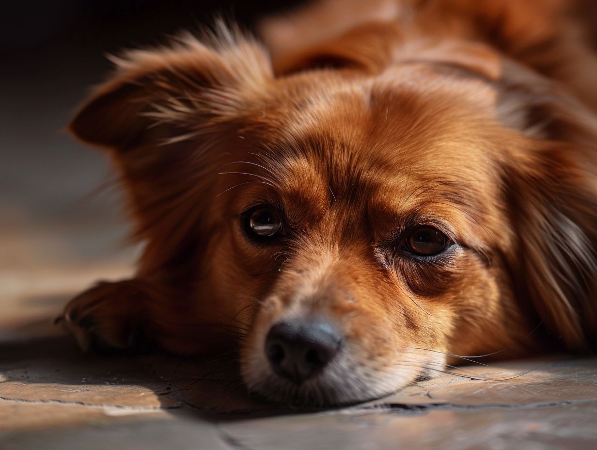 Signes et symptômes d'un chien malade