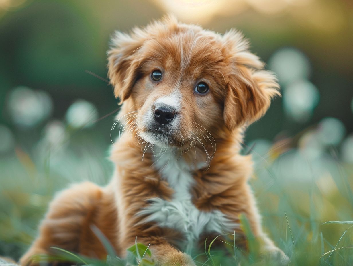 Conseils pour entretenir les longs poils des chiots.