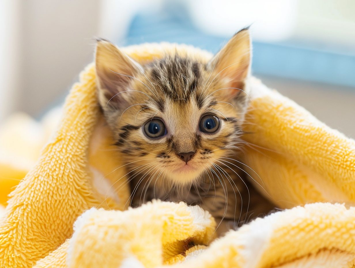Ce dont vous aurez besoin pour sécher un chaton