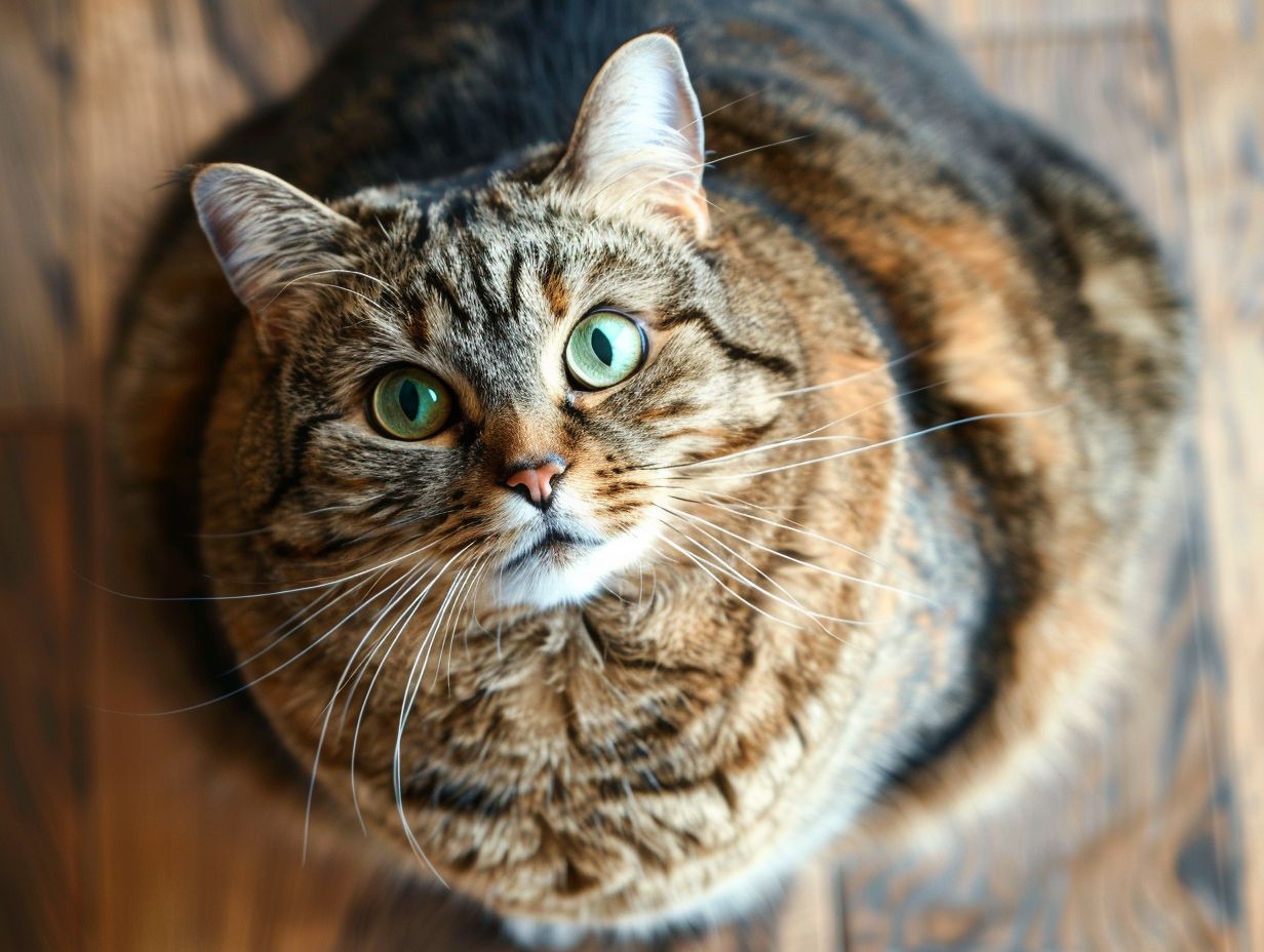 Causes possibles d'un gros ventre chez les chats